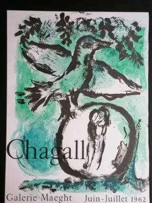Marc Chagall, 1887 – 1985, „Green Bird“