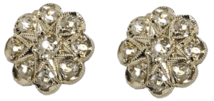 Diamant – Ohrstecker 14 Kt. Weißgold