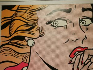 Roy Lichtenstein, 1923 – 1997, New York, „Crying Girl“