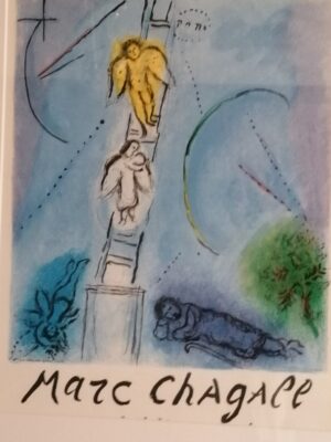Marc CHAGALL, 1887 Witebsk – 1985 Saint-Paul-de-Vence, „Die Himmelsleiter“