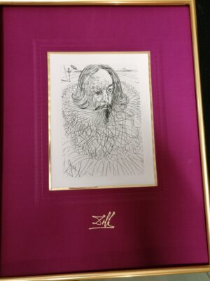Salvador DALI, 1904 – 1989 Figueras, „Cervantes“