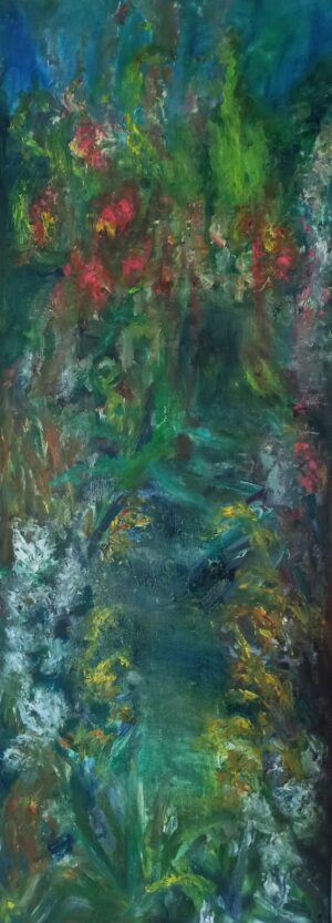 Pamela ECKER „Abendlicher Garten III“
