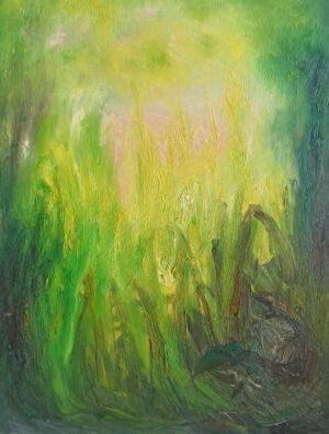 Pamela ECKER „Erstes Grün“
