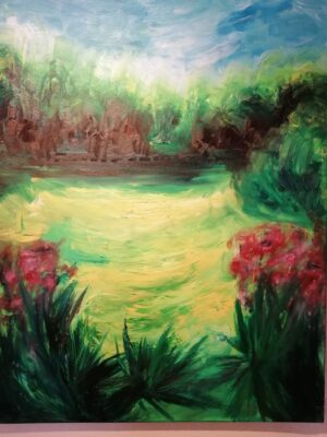 Pamela ECKER „Sommerlicher Park“