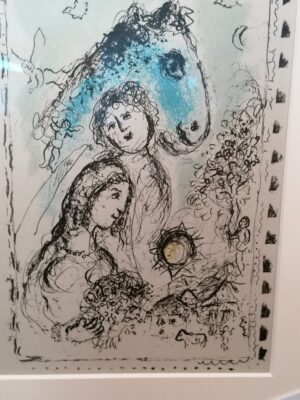 Marc CHAGALL 1887 – 1985 „Liebespaar mit blauem Pferd“