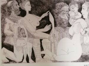 Pablo PICASSO 1881 -1973 „A Genoux“