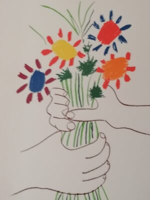 Pablo PICASSO 1881 – 1973 „Bouquet de Fleurs“