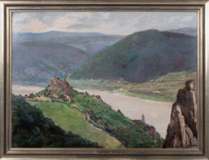 Friedrich WIRNHIER 1868 – 1952 „Ruine Dürnstein i. d. Wachau“