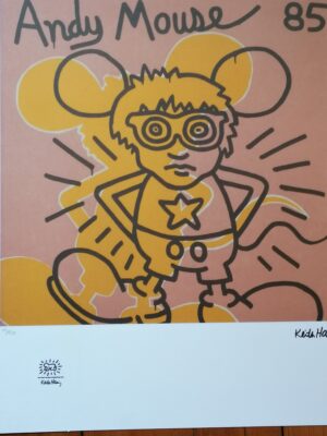 Keith HARING 1958 – 1990 „Andy Mouse“